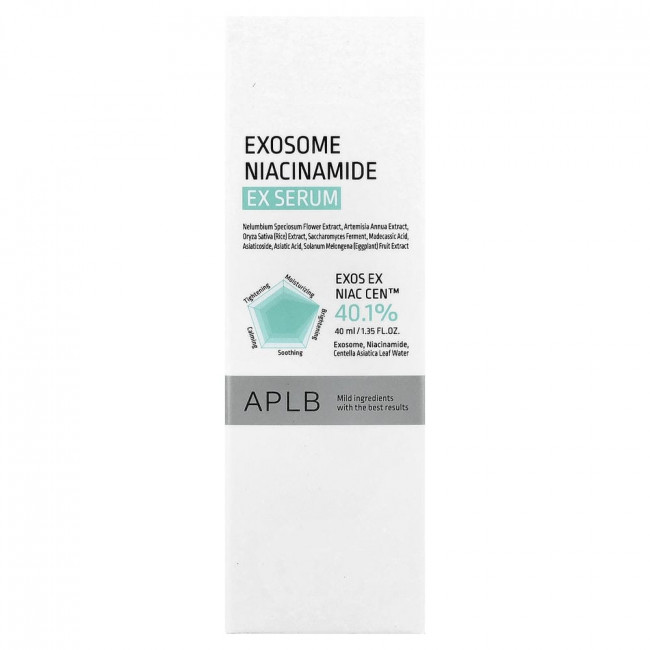 APLB, сыворотка Exosome Niacinamide EX, 40 мл (1,35 жидких унций) APLB, сыворотка Exosome Niacinamide EX, 40 мл (1,35 жидких унций)