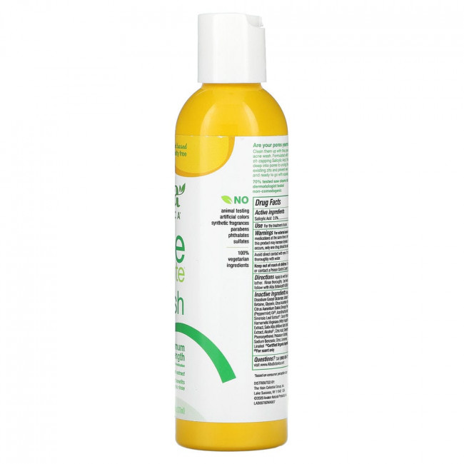 Alba Botanica, Acne Dote, средство от акне, глубокое очищение пор, не содержит масла, 177 мл (6 жидких унций) Alba Botanica, Acne Dote, средство от акне, глубокое очищение пор, не содержит масла, 177 мл (6 жидких унций)