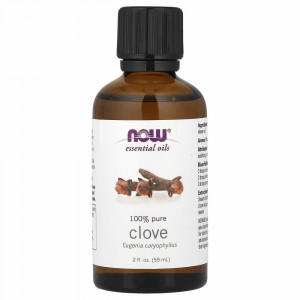 NOW Foods, Эфирное масло гвоздики , 59 мл