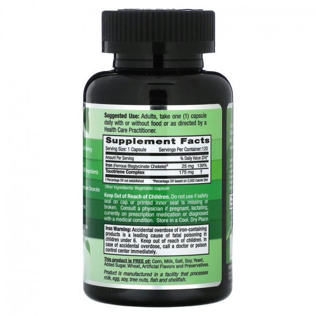 Emerald Laboratories, Pure Albion, Gentle Iron, 25 mg, 120 Vegetable Caps