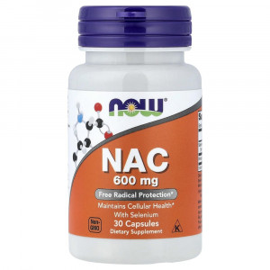 NOW Foods, NAC с селеном, 30 капсул NOW Foods, NAC с селеном, 30 капсул