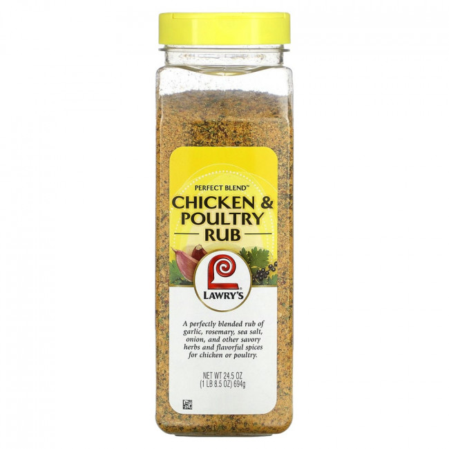 Lawry's, Perfect Blend, паста с курицей и птицей, 694 г (1 фунт, 8,5 унции)
