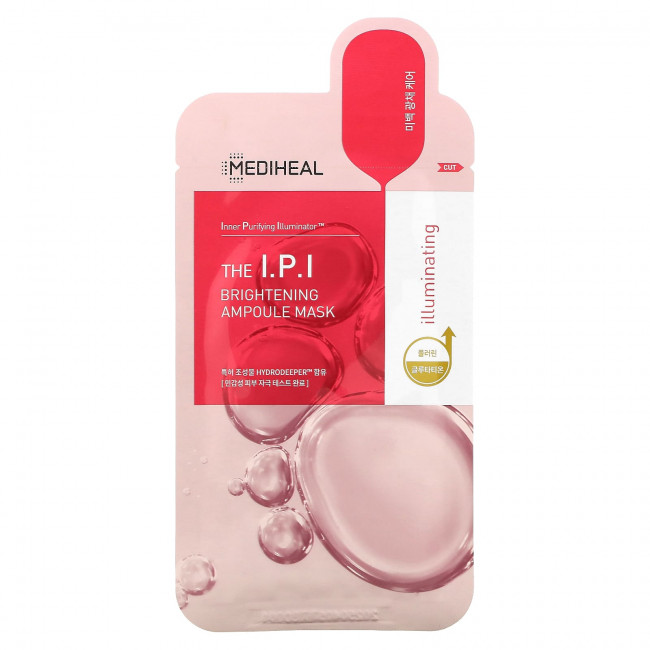 Mediheal, The IPI, осветляющая маска-ампула, 25 мл (0,84 жидк. Унции) Mediheal, The IPI, осветляющая маска-ампула, 25 мл (0,84 жидк. Унции)