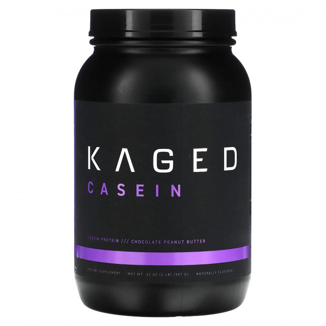 Kaged, Casein Protein, шоколадно-арахисовая паста, 907 г (32 унции) Kaged, Casein Protein, шоколадно-арахисовая паста, 907 г (32 унции)