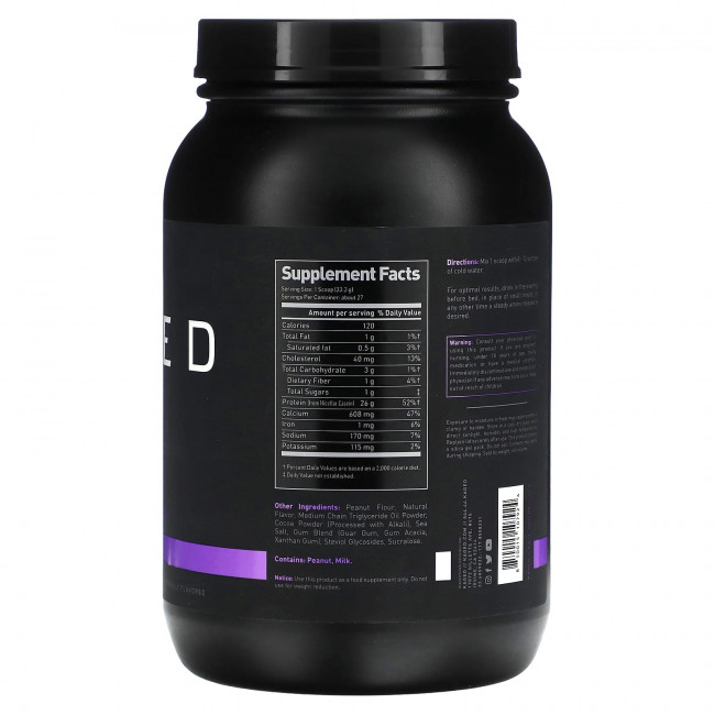 Kaged, Casein Protein, шоколадно-арахисовая паста, 907 г (32 унции) Kaged, Casein Protein, шоколадно-арахисовая паста, 907 г (32 унции)