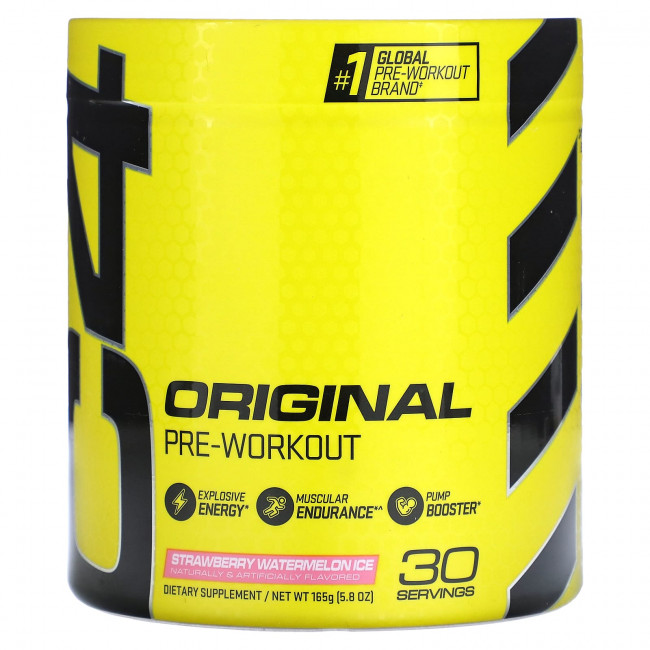 Cellucor, C4 Original, перед тренировкой, со вкусом клубники и арбуза, 165 г (5,8 унции) Cellucor, C4 Original, перед тренировкой, со вкусом клубники и арбуза, 165 г (5,8 унции)