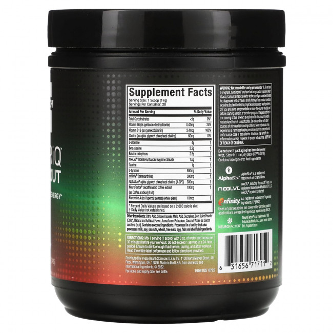 MuscleTech, EuphoriQ перед тренировкой, арбузные конфеты, 342 г (12,06 унции) MuscleTech, EuphoriQ перед тренировкой, арбузные конфеты, 342 г (12,06 унции)