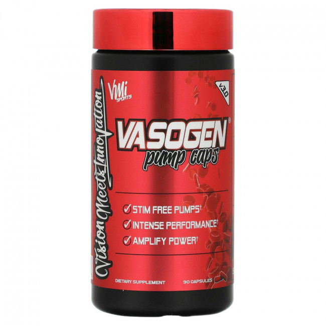 VMI Sports, Vasogen, Pump Caps , 90 Capsules