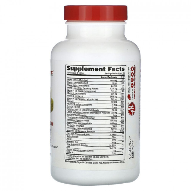 Metabolic Nutrition, Hair Skin & Nails, 90 Tablets