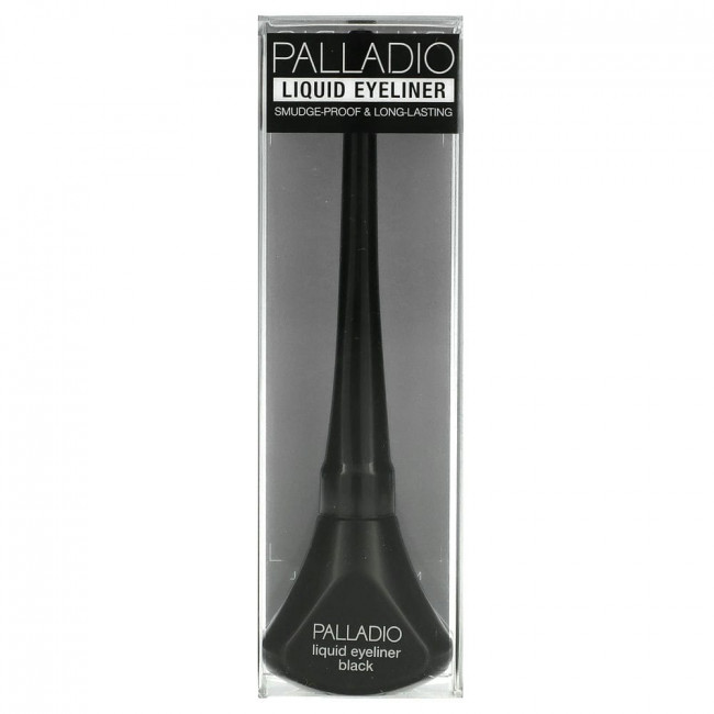 Palladio, Liquid Eyeliner, Black ELLS260, 0.13 fl oz (3.8 ml)