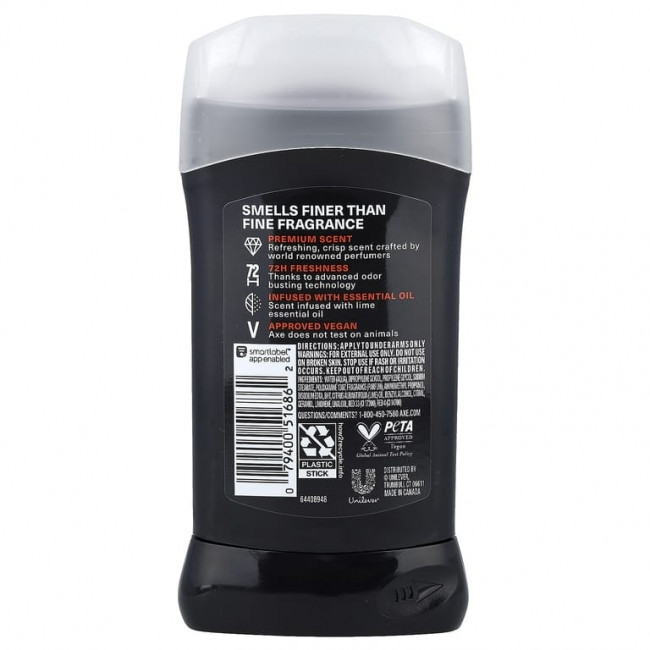 AXE, премиальный дезодорант, арбуз, 85 г (3 унции)