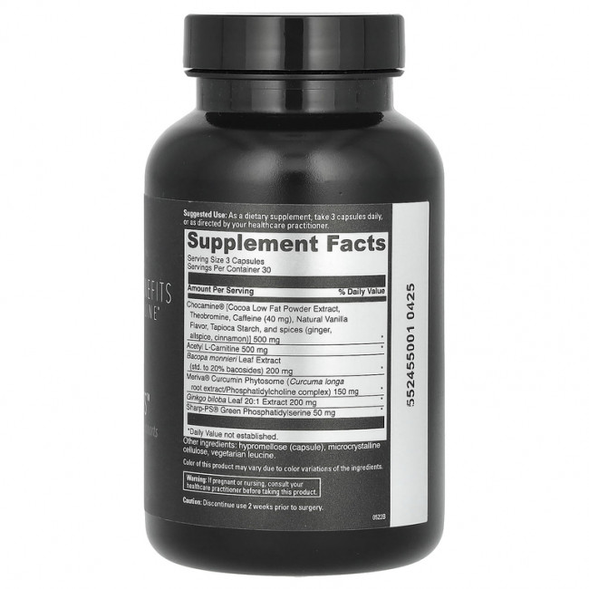DaVinci Laboratories of Vermont, Benefits Line, Neuro Benefits, 90 капсул DaVinci Laboratories of Vermont, Benefits Line, Neuro Benefits, 90 капсул