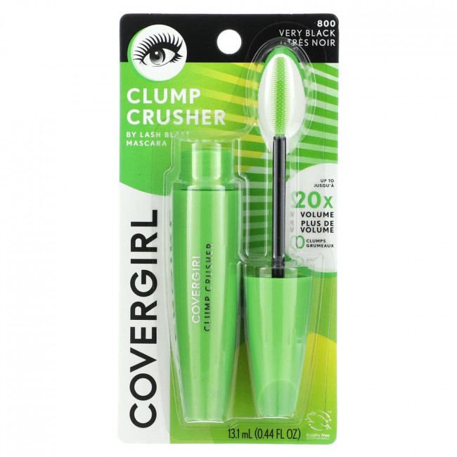 Тушь для ресниц Covergirl Lash Blast Clump Crusher Mascara, 800 Very Black, 0,44 унции (13,1 мл) Тушь для ресниц Covergirl Lash Blast Clump Crusher Mascara, 800 Very Black, 0,44 унции (13,1 мл)