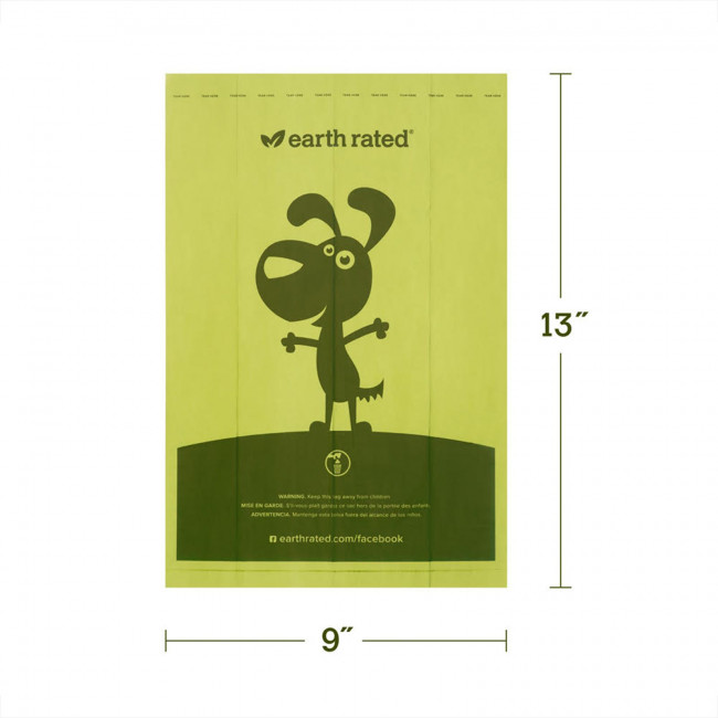 Earth Rated, пакеты для уборки за собаками, с запахом лаванды, 120 пакетов, 8 запасных рулонов Earth Rated, пакеты для уборки за собаками, с запахом лаванды, 120 пакетов, 8 запасных рулонов