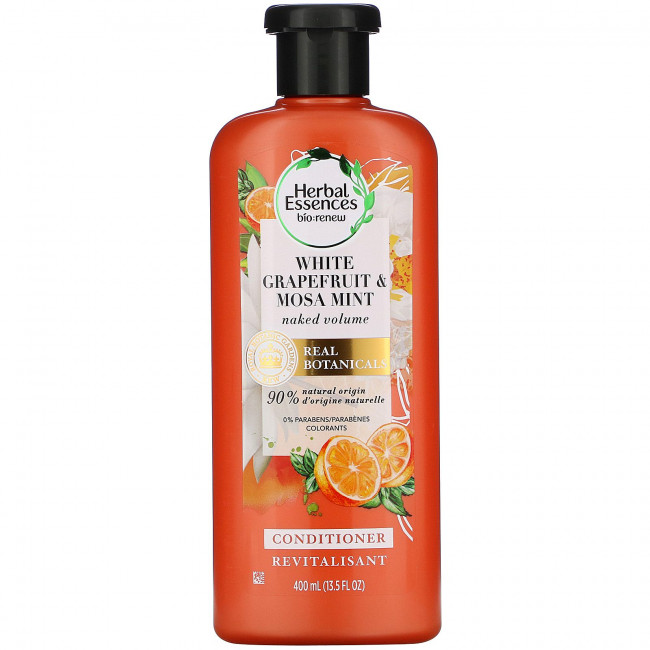 Herbal Essences, Naked Volume Conditioner, белый грейпфрут и мята, 400 мл (13,5 жидк. Унции) Herbal Essences, Naked Volume Conditioner, белый грейпфрут и мята, 400 мл (13,5 жидк. Унции)