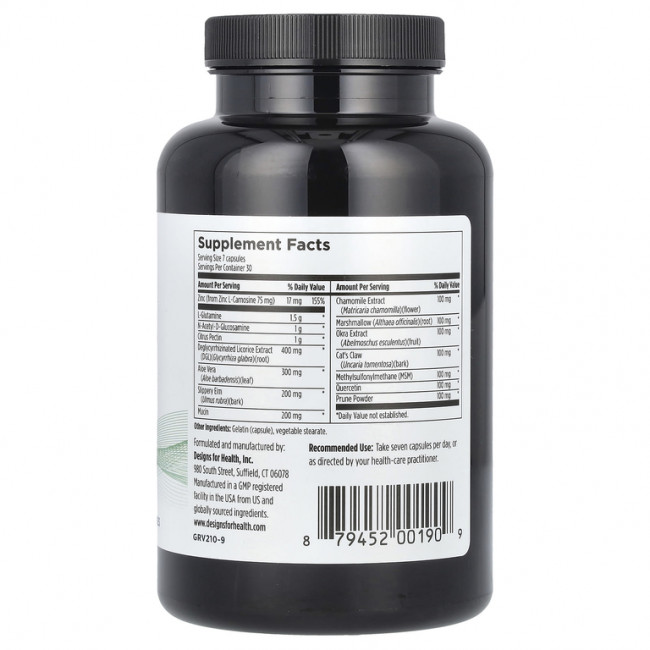 Designs For Health, GI Revive®, 210 капсул Designs For Health, GI Revive®, 210 капсул