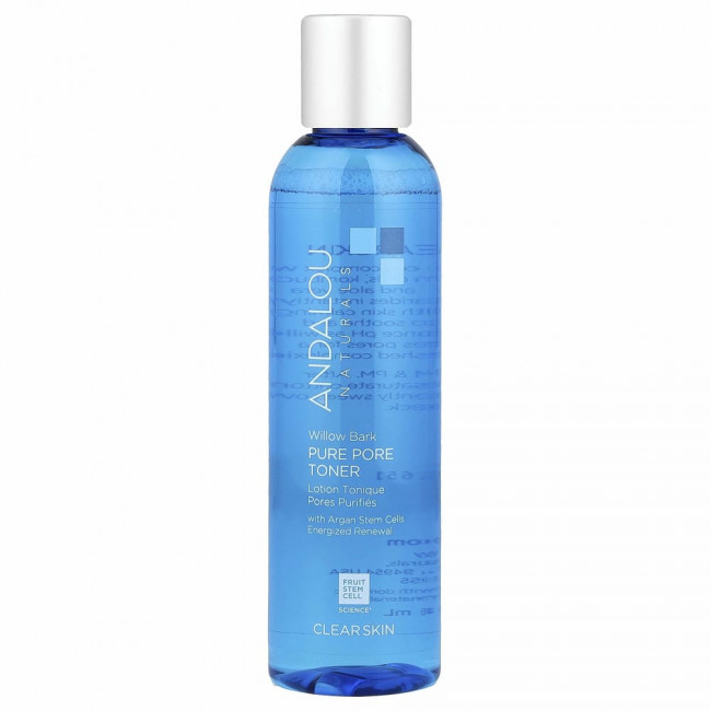 Andalou Naturals, тоник для очищения пор, ивовая кора, 178 мл (6 жидк. унций) Andalou Naturals, тоник для очищения пор, ивовая кора, 178 мл (6 жидк. унций)