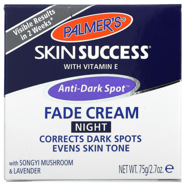 Palmer's, Skin Success with Vitamin E, Крем против исчезновения темных пятен, ночной, 2,7 унции (75 г) Palmer's, Skin Success with Vitamin E, Крем против исчезновения темных пятен, ночной, 2,7 унции (75 г)
