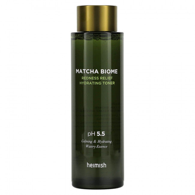 Heimish, Matcha Biome, увлажняющий тоник для снятия покраснений, 150 мл (5,07 жидк. Унции) Heimish, Matcha Biome, увлажняющий тоник для снятия покраснений, 150 мл (5,07 жидк. Унции)