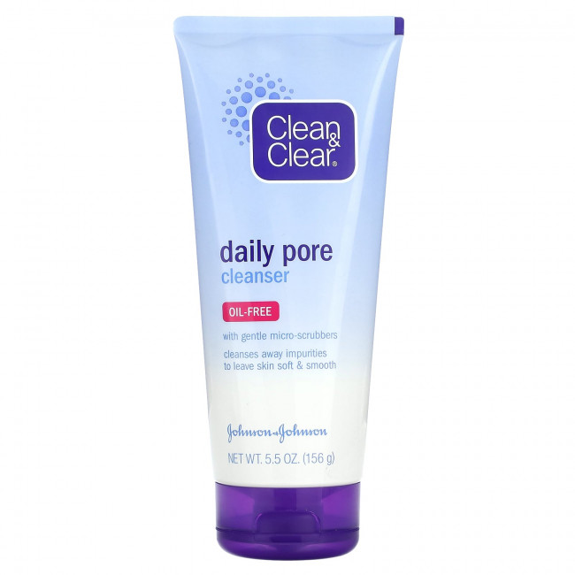 Clean & Clear, Ежедневное очищение пор, 156 г (5,5 унции) Clean & Clear, Ежедневное очищение пор, 156 г (5,5 унции)