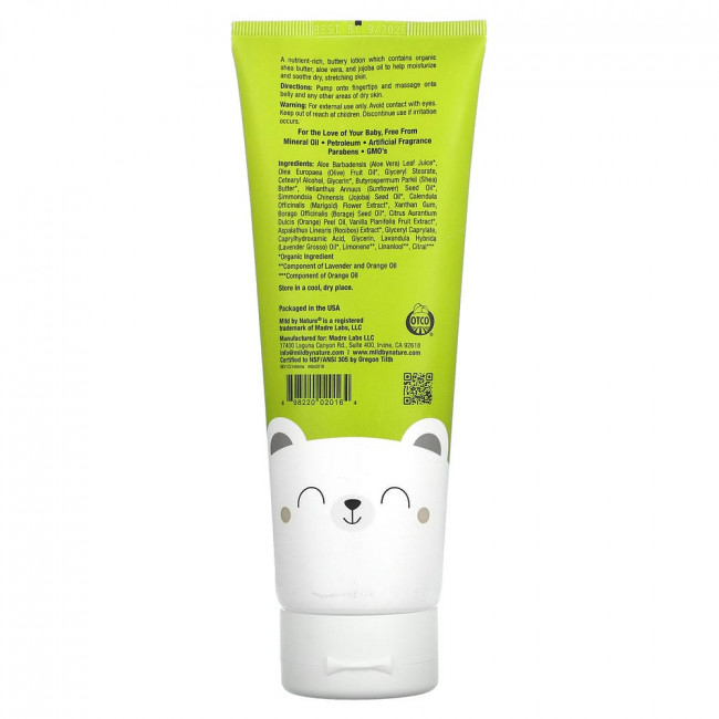 Mild By Nature, Belly Butter, Vanilla Orange, 8 oz (227 g)