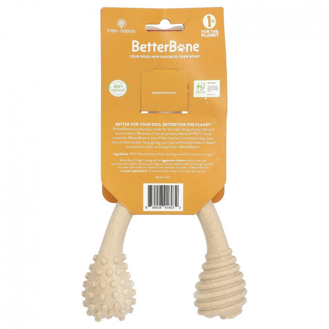 BetterBone, Tough Chew Bone, большая жевательная мармеладка, 1 шт.