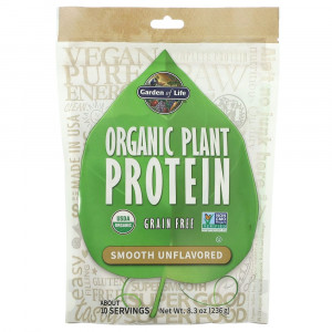 Garden of Life, органический растительный протеин, с нейтральным вкусом, 236 г (8,3 унции) Garden of Life, органический растительный протеин, с нейтральным вкусом, 236 г (8,3 унции)
