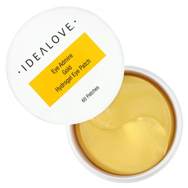 Idealove, Eye Admire, гидрогелевые патчи для глаз с золотом, 60 шт. Idealove, Eye Admire, гидрогелевые патчи для глаз с золотом, 60 шт.