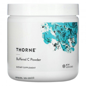 Thorne Research, порошок буферизированного витамина С, 236 г (8,32 унции) Thorne Research, порошок буферизированного витамина С, 236 г (8,32 унции)