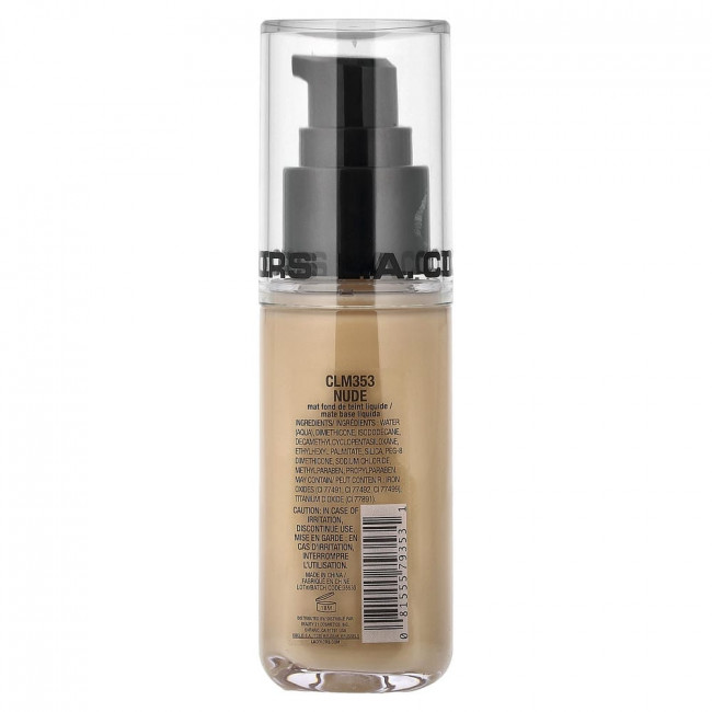 Тональный крем LA Colors Truly Matte Foundation, CLM353 Nude, 40 мл (1,35 жидких унций)