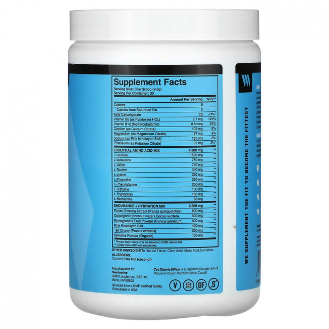 Swolverine, Intra, Tropical Blast, 10.05 oz (285 g)
