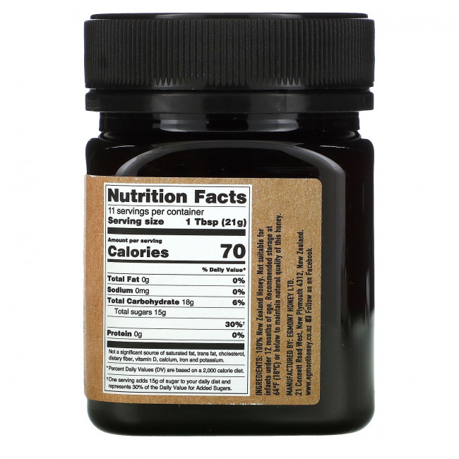 Egmont Honey, Манука Мед, сырой и непастеризованный, MGO 263+, 8,82 унции (250 г) Egmont Honey, Манука Мед, сырой и непастеризованный, MGO 263+, 8,82 унции (250 г)