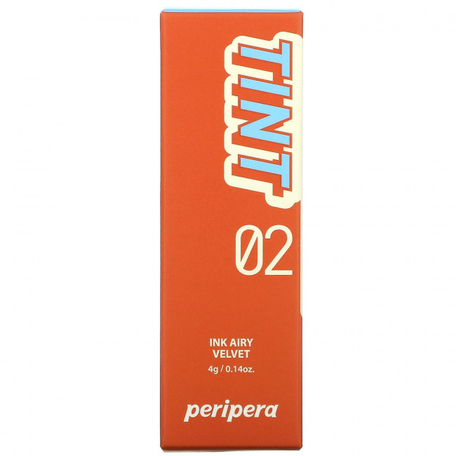 Peripera, Тинт для губ Ink Airy Velvet, 02 Selfie Orange Brown, 4 г (0,14 унции) Peripera, Тинт для губ Ink Airy Velvet, 02 Selfie Orange Brown, 4 г (0,14 унции)