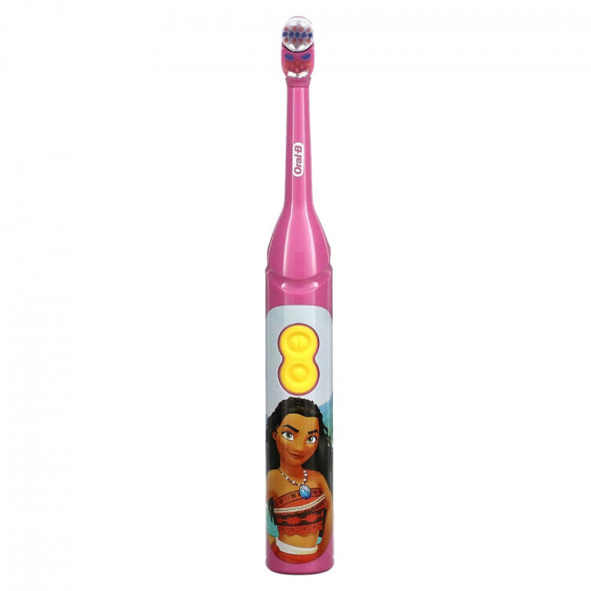 Oral-B, детская зубная щетка на батарейках, мягкая, принцесса Disney, 1 шт. Oral-B, детская зубная щетка на батарейках, мягкая, принцесса Disney, 1 шт.