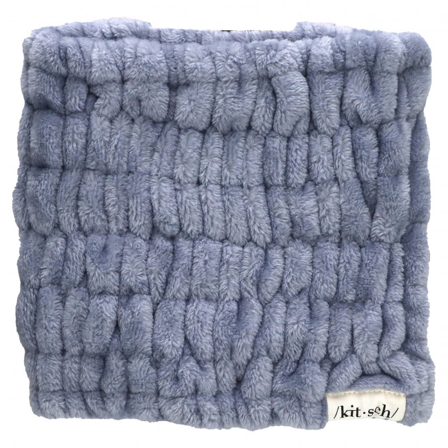 Kitsch, Очень широкая повязка на голову для спа, Misty Blue, 1 шт. Kitsch, Очень широкая повязка на голову для спа, Misty Blue, 1 шт.