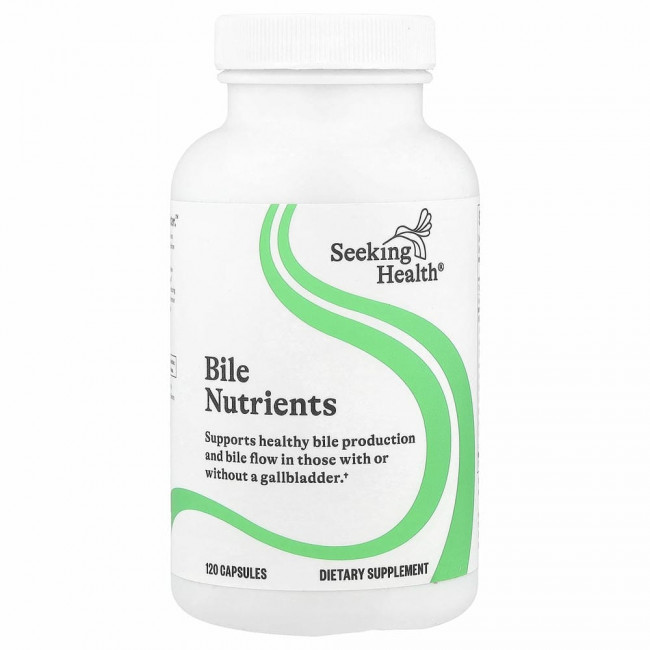 Seeking Health, Питательные вещества для желчного пузыря, 120 вегетарианских капсул