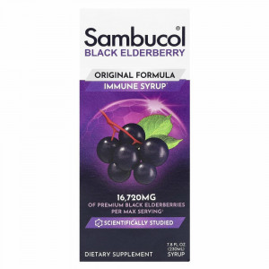 Sambucol, сироп из черной бузины, 230 мл (7,8 жидк. унции) Sambucol, сироп из черной бузины, 230 мл (7,8 жидк. унции)