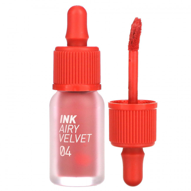 Peripera, Тинт для губ Ink Airy Velvet Lip Tint, 04 Pretty Pink, 4 г (0,14 унции) Peripera, Тинт для губ Ink Airy Velvet Lip Tint, 04 Pretty Pink, 4 г (0,14 унции)