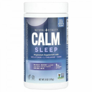 Natural Vitality, CALM Specifics, добавка для спокойного сна, со вкусом ягод, 170 г (6 унций)