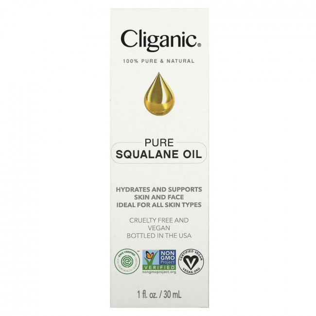 Cliganic, Pure Squalane Oil, 1 fl oz (30 ml)