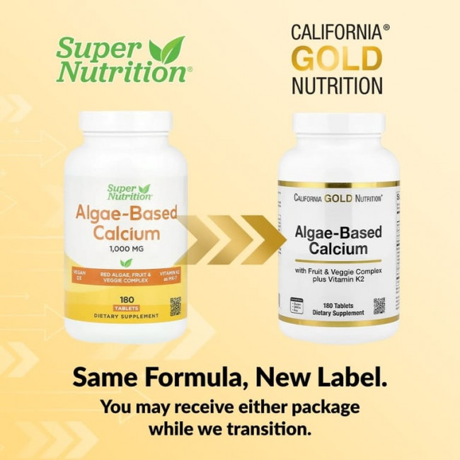 California Gold Nutrition, кальций на основе водорослей, с кальцием, витамином D3 и магнием, органические клубника, малина и голубика, 180 таблеток California Gold Nutrition, кальций на основе водорослей, с кальцием, витамином D3 и магнием, органические клубника, малина и голубика, 180 таблеток
