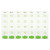 Ezy Dose, Weekly 4X/Day with Push Button Pop-Outs Medtime Planner, Green, 1 Count