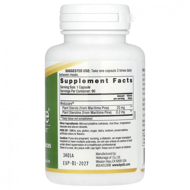 EPI, Moducare, 90 растительных капсул
