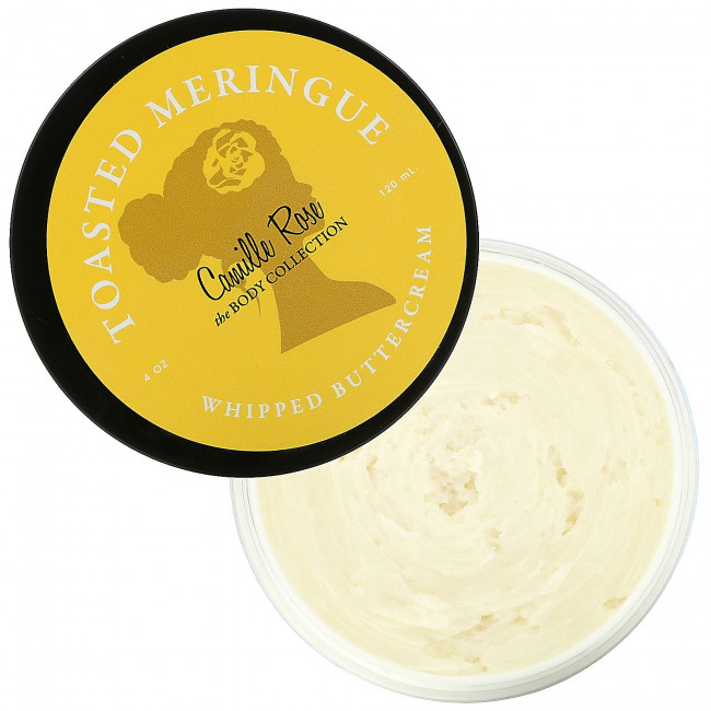 Camille Rose, Whipped Buttercream, обжаренное безе, 120 мл (4 унции) Camille Rose, Whipped Buttercream, обжаренное безе, 120 мл (4 унции)