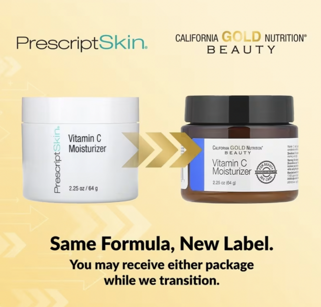 California Gold Nutrition, легкий увлажняющий крем с витамином C, для осветления кожи, 64 г (2,25 унции) California Gold Nutrition, легкий увлажняющий крем с витамином C, для осветления кожи, 64 г (2,25 унции)