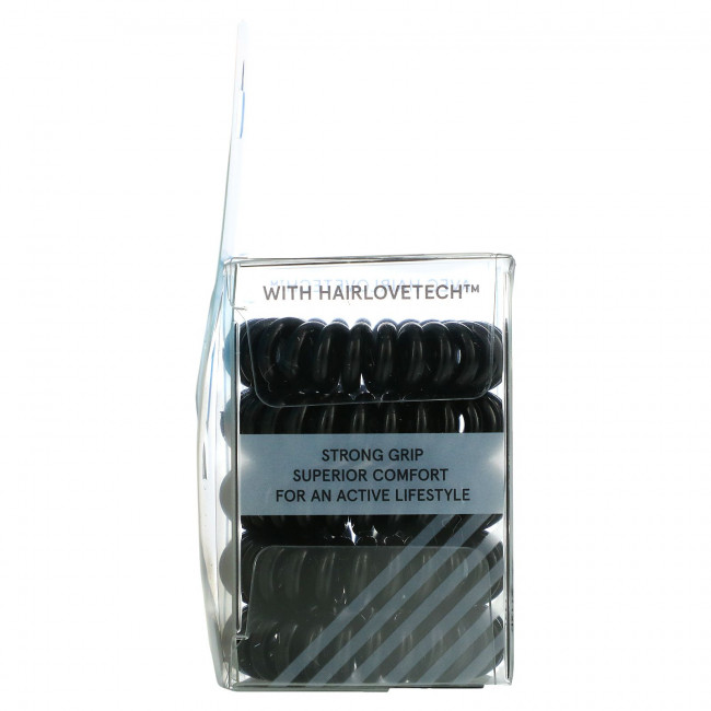 Invisibobble, Power, Strong Grip, кольцо для волос, черный, 5 шт. В упаковке Invisibobble, Power, Strong Grip, кольцо для волос, черный, 5 шт. В упаковке