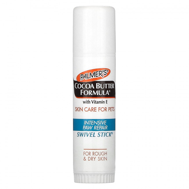 Palmer's for Pets, Какао-масло с витамином Е, интенсивное восстановление лап, для огрубевшей и сухой кожи, без отдушек, 14 г (0,5 унции) Palmer's for Pets, Какао-масло с витамином Е, интенсивное восстановление лап, для огрубевшей и сухой кожи, без отдушек, 14 г (0,5 унции)
