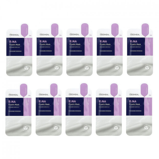 Mediheal, R:NA Proatin Beauty Mask, 10 Sheets, 0.84 fl oz (25 ml) Each