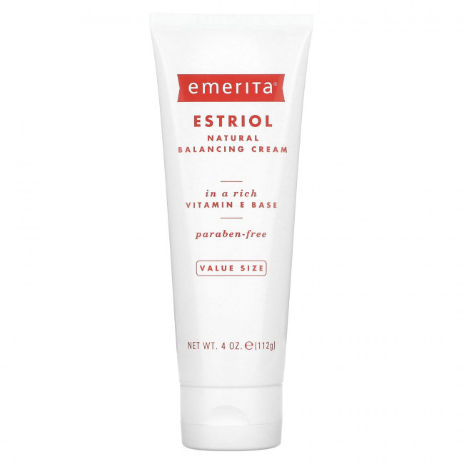 Emerita, Estriol Natural Balancing Cream, 4 oz (112 g)