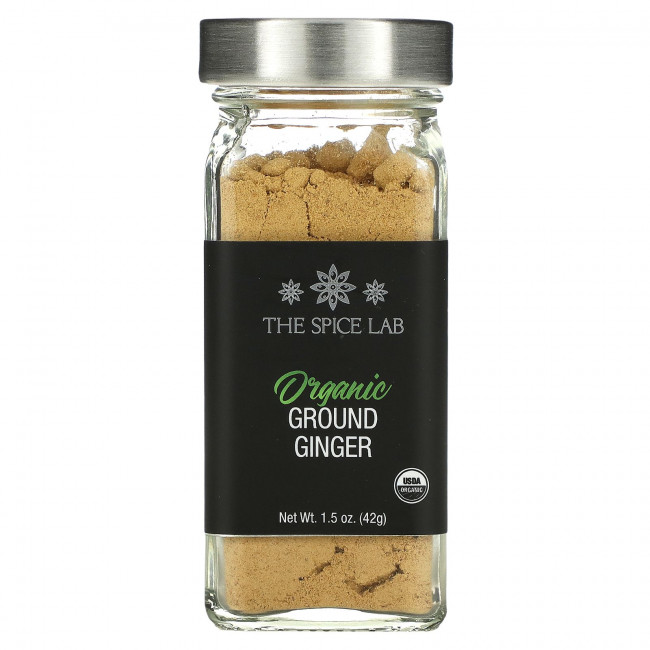 The Spice Lab, Органический молотый имбирь, 42 г (1,5 унции) The Spice Lab, Органический молотый имбирь, 42 г (1,5 унции)